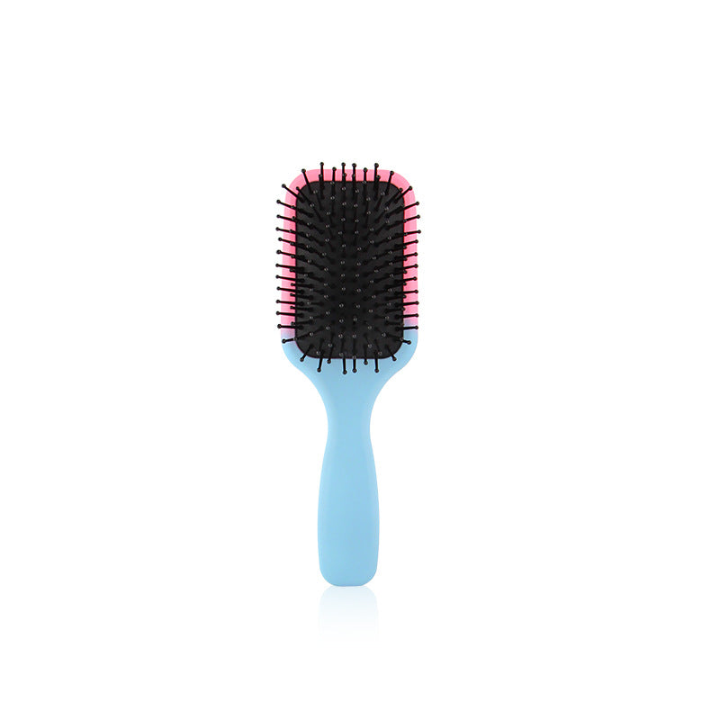 Ombre Pink Blue Detangle Hair Brush 4pcs/Set