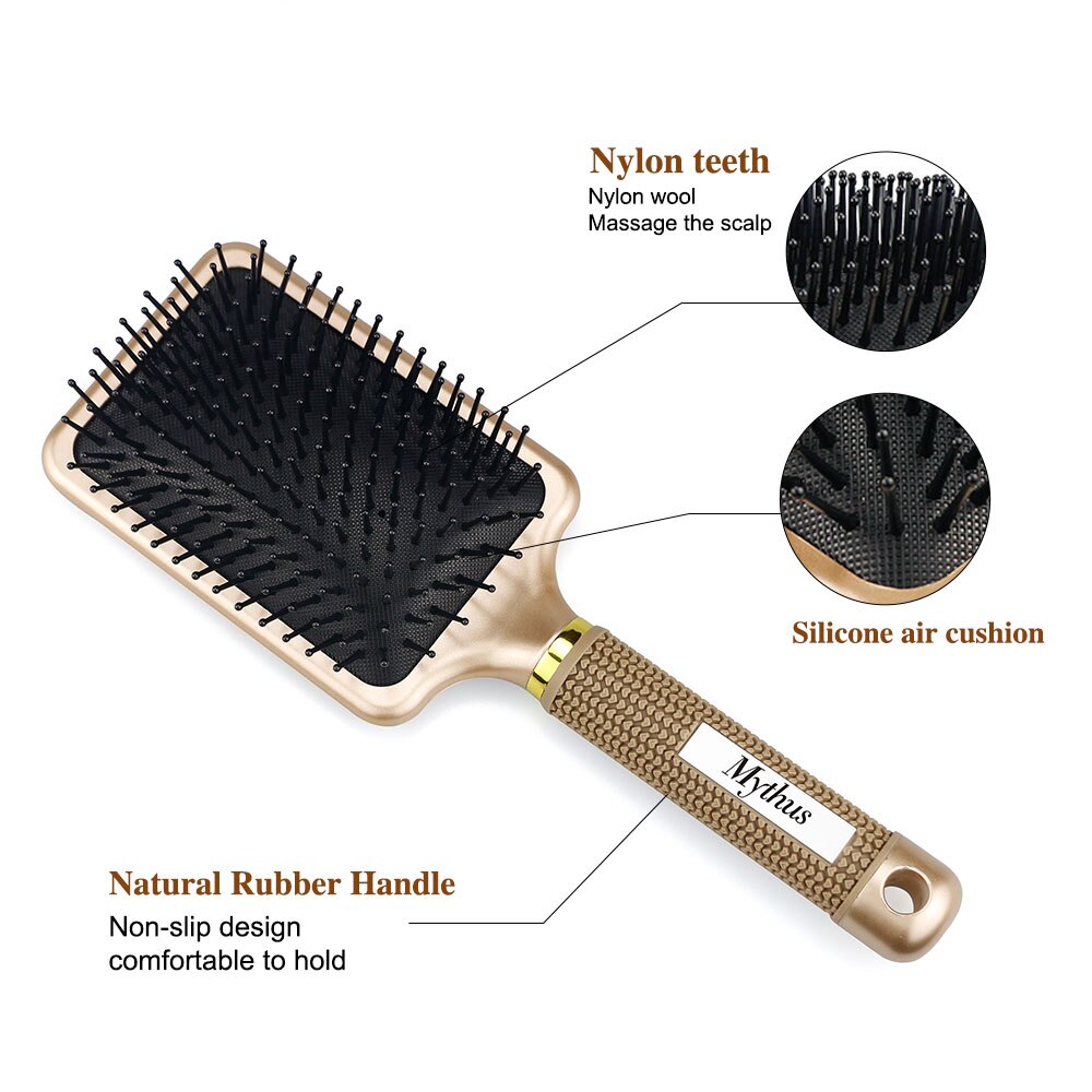 Salon Hair Styling Brush Kit Gold