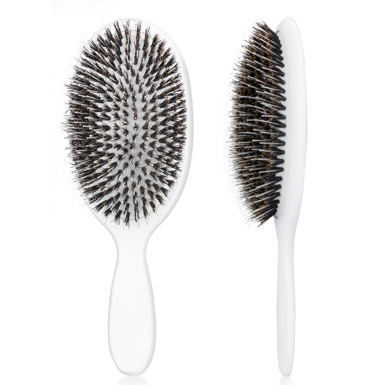 Boar Bristle Paddle Hair Brush