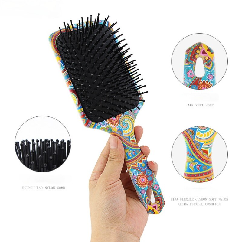 New Pattern Printed Air Cushion Brush