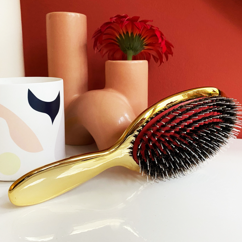 Boar Bristle Detangling Hair Brush