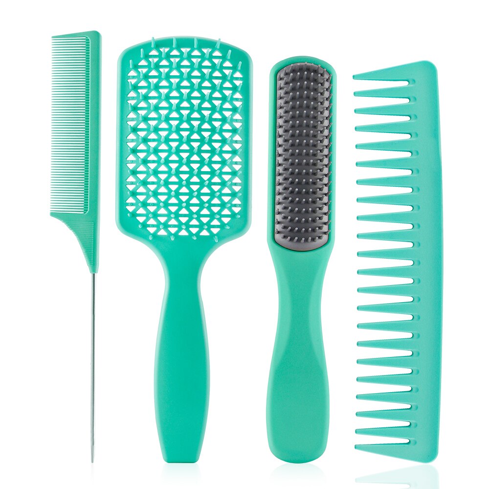 4/pcs Detangle Brush Hair Comb Set