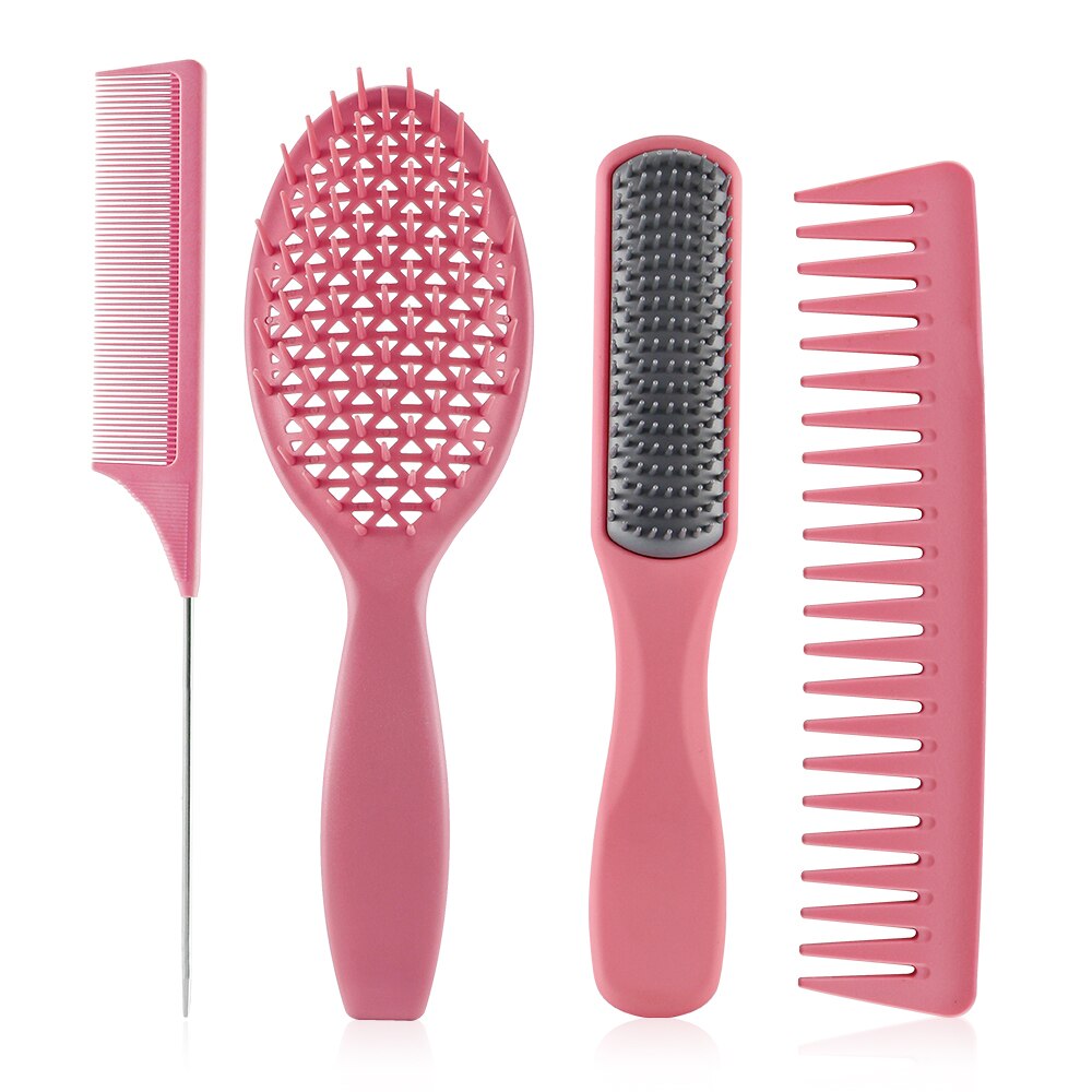 4/pcs Detangle Brush Hair Comb Set