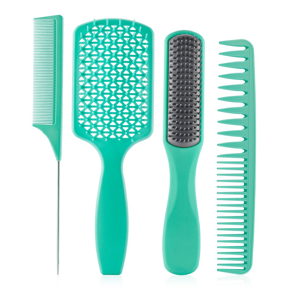 4/pcs Detangle Brush Hair Comb Set