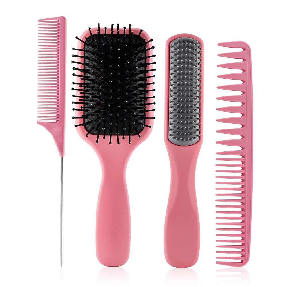 4/pcs Detangle Brush Hair Comb Set