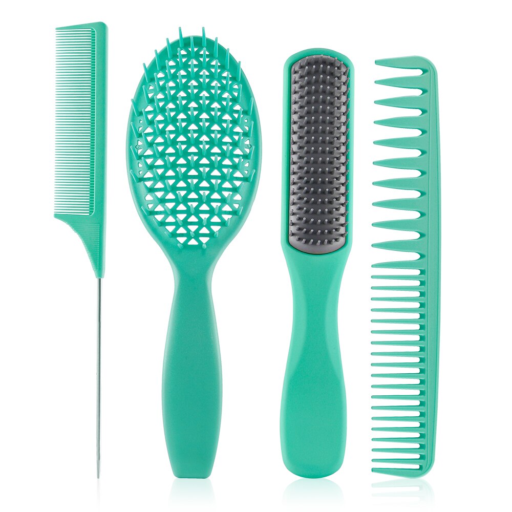 4/pcs Detangle Brush Hair Comb Set