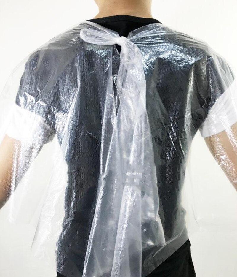 Disposable Hot Dyeing PE Cape Waterproof