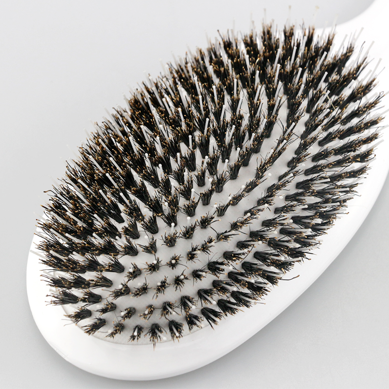 Boar Bristle Paddle Hair Brush